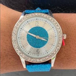 Glitter Living Watch Blue